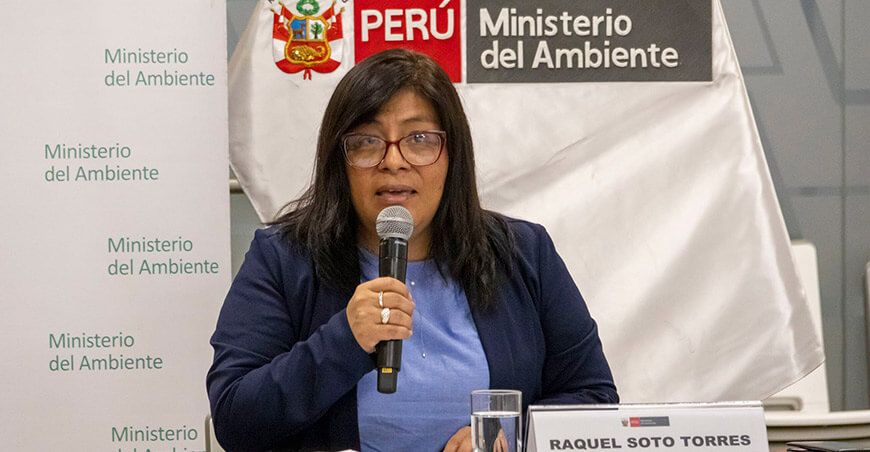 Raquel Hilianova Soto Torres presidenta ejecutiva del Senamhi