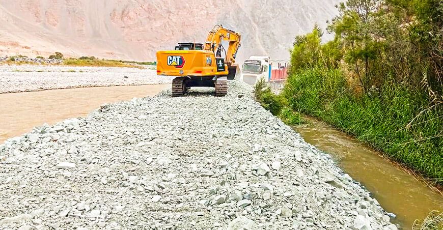 Rehabilitación de infraestructura de riego en Secocha beneficia a 213 productores Arequipa Perú