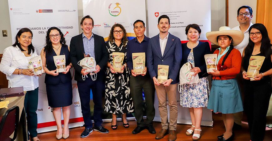 Cooperación Económica Suiza SECO impulsa la competitividad de quinua y tarwi en La Libertad Perú
