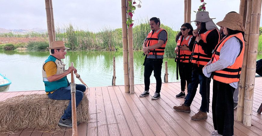 Dictarán talleres gratuitos de remo en el Humedal Pantanos de Villa Lima Perú