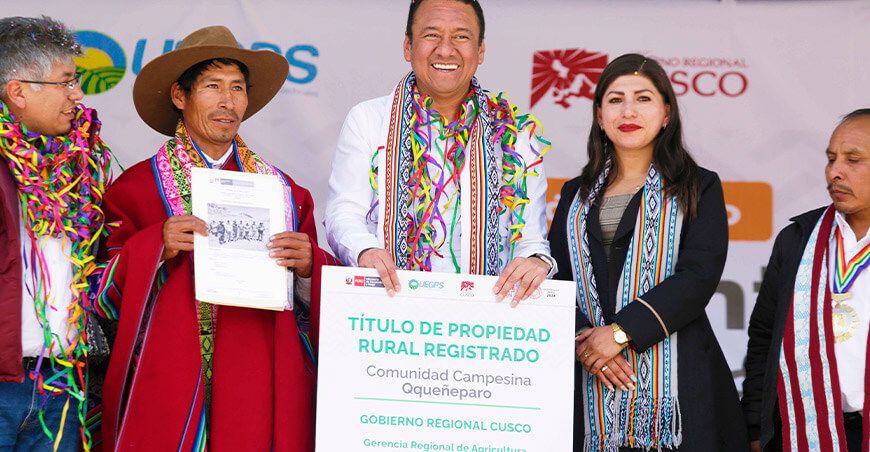 títulos de propiedad rural Midagri Perú