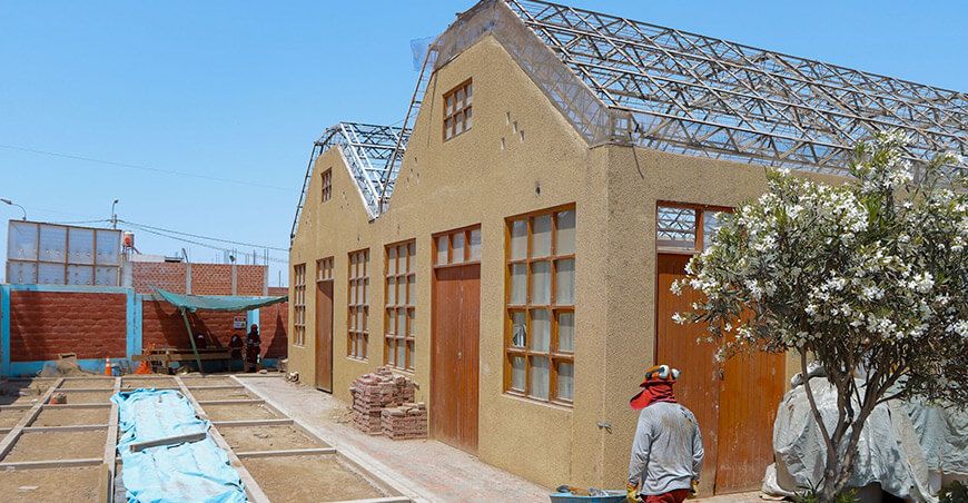 avance en la planta de vino, pisco y aguardiente GORE Tacna Perú
