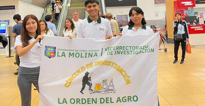 Estudiantes de la UNALM realizan pasantía internacional en instituciones de investigación
