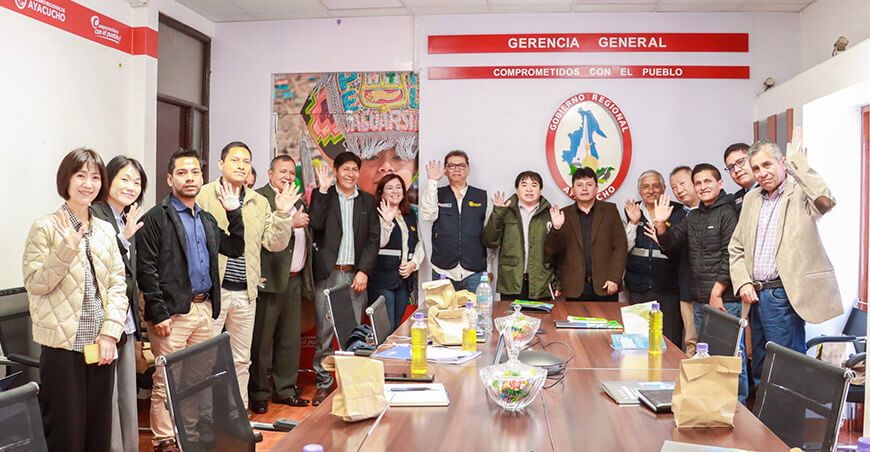 Senamhi Impulsan instalación de estación meteorológica en Acocro Ayacucho Perú