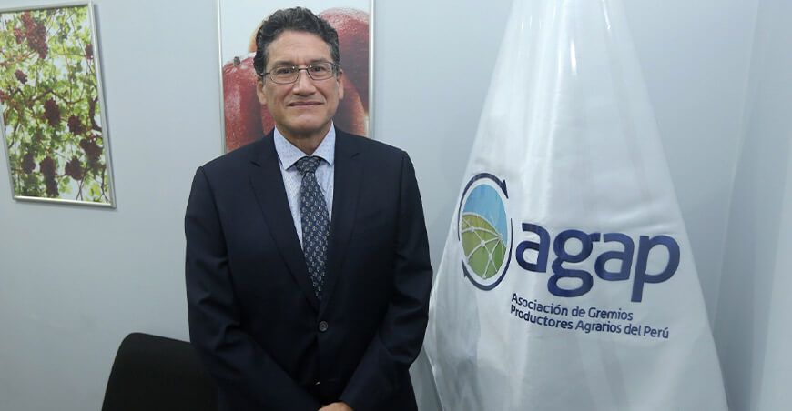 Gabriel Amaro es reelegido como presidente de la Asociación de Gremios Productores Agrarios del Perú AGAP
