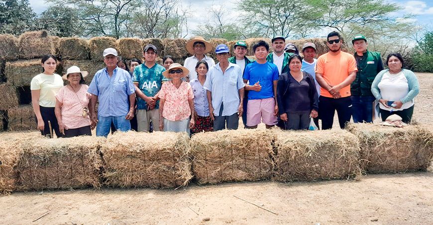 Agro Rural entrega alimento suplementario y kits veterinarios a ganaderos de Piura y Lambayeque Perú