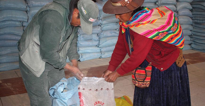 Agro Rural distribuye alimento y kits veterinarios a familias ganaderas de Puno