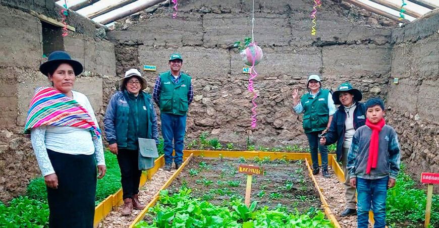 Agro Rural instaló fitotoldos producción hortalizas productores Junín Perú