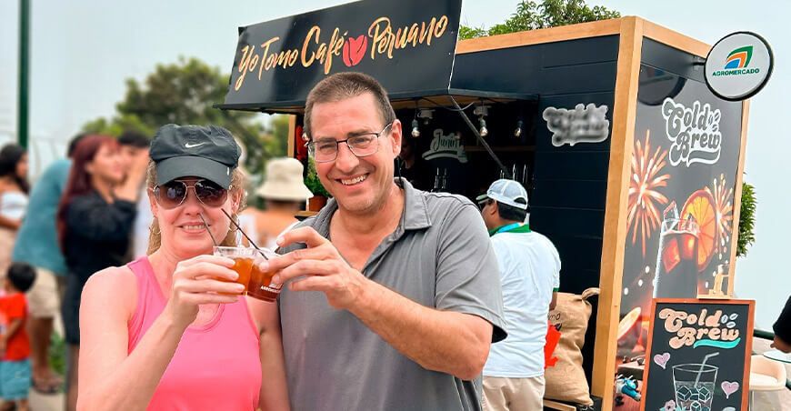 “Coffe Truck” Yo tomo Café Peruano Agromercado