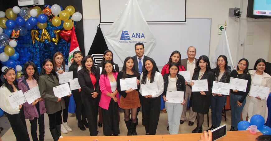 ANA concluye programa de voluntariado juvenil en la cuenca Mantaro Perú