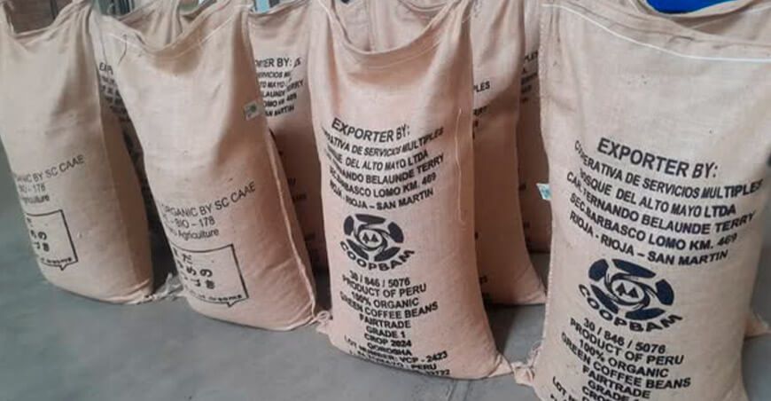 Café orgánico del Bosque de Protección Alto Mayo llega al mercado japonés