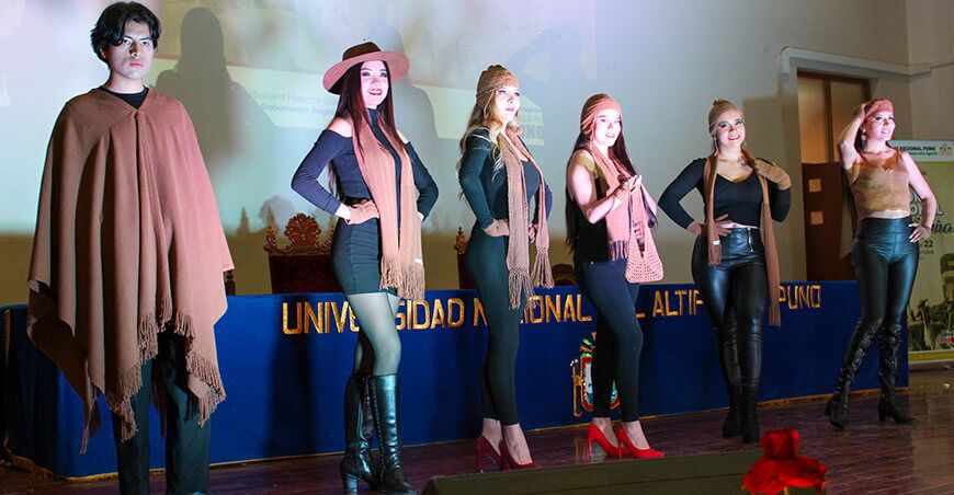 charla gratuita Fibra de alpaca en la alta costura del CITEtextil Camélidos Puno