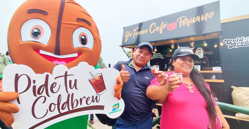 “Coffe Truck” Yo tomo Café Peruano Agromercado