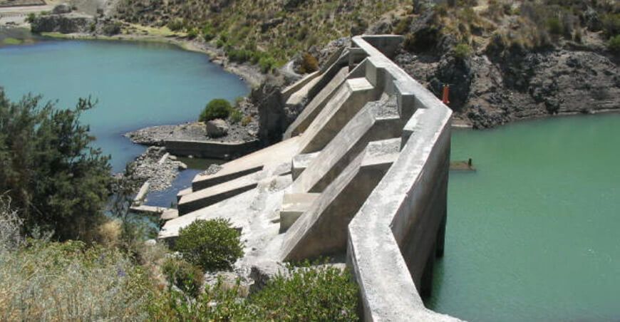 presa Chonta Cajamarca Perú