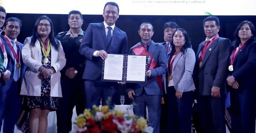 GORE Áncash transfiere el Proyecto Especial Chinecas al Gobierno central