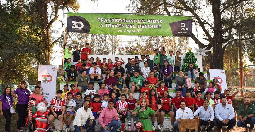 Hortifrut Perú transforma vidas de niños, niñas y adolescentes con el programa Fútbol Más