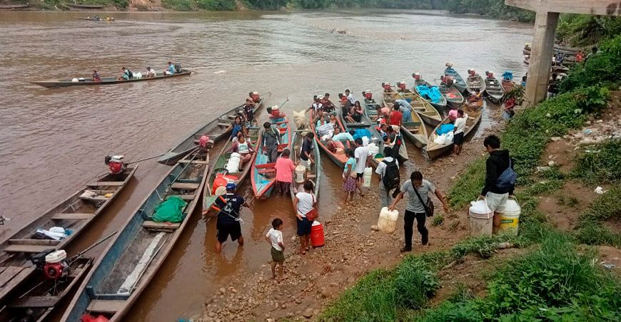 IIAP Amazonas distribuyó más de 420 000 alevinos a pobladores awajún y wampis