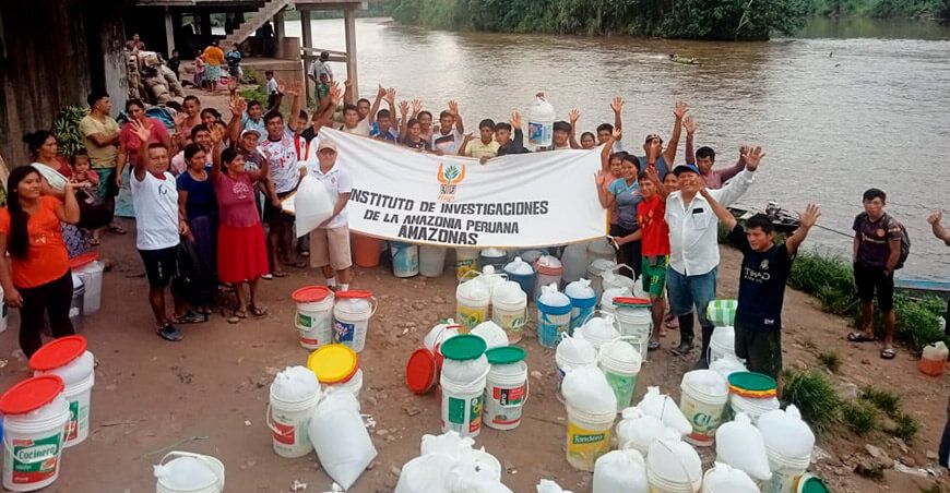 IIAP Amazonas distribuyó más de 420 000 alevinos a pobladores awajún y wampis