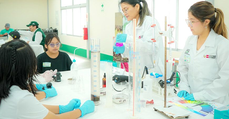 INIA inicia el programa Promoviendo Ciencia y Tecnología Agraria para niños Perú