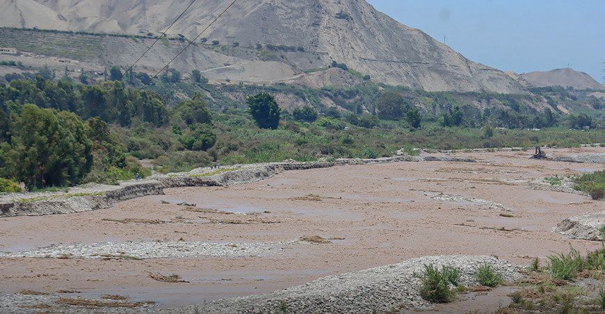 intensas lluvias huaicos inundaciones Cañete Lima Midagri activa Seguro Agrícola Catastrófico