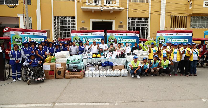 Minam trabaja en la recuperación de más de 16 hectáreas contaminadas por residuos sólidos Fonupe Lambayeque Perú