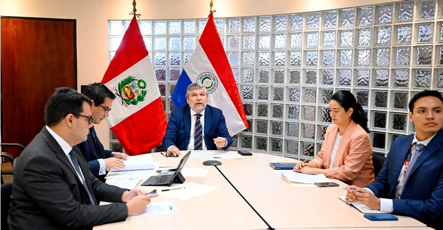 Perú y Paraguay refuerzan su cooperación en la lucha contra las drogas y el narcotráfico
