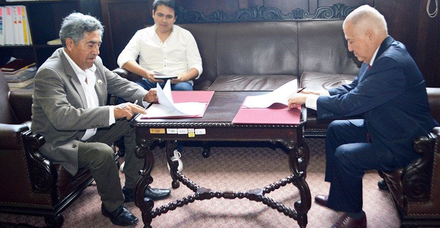 UNI y Fongal Sur firman convenio para impulsar la investigación y la capacitación tecnológica en el Perú