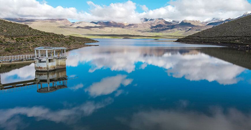 Represas de Tacna incrementan su volumen de agua por lluvias
