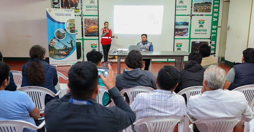 Sanipes capacita a acuicultores para mitigar el impacto de la bacteria Streptococcus agalactiae en tilapia en San Martín