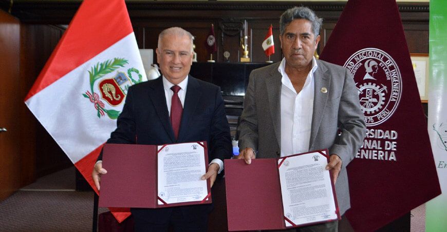 UNI y Fongal Sur firman convenio para impulsar la investigación y la capacitación tecnológica en el Perú