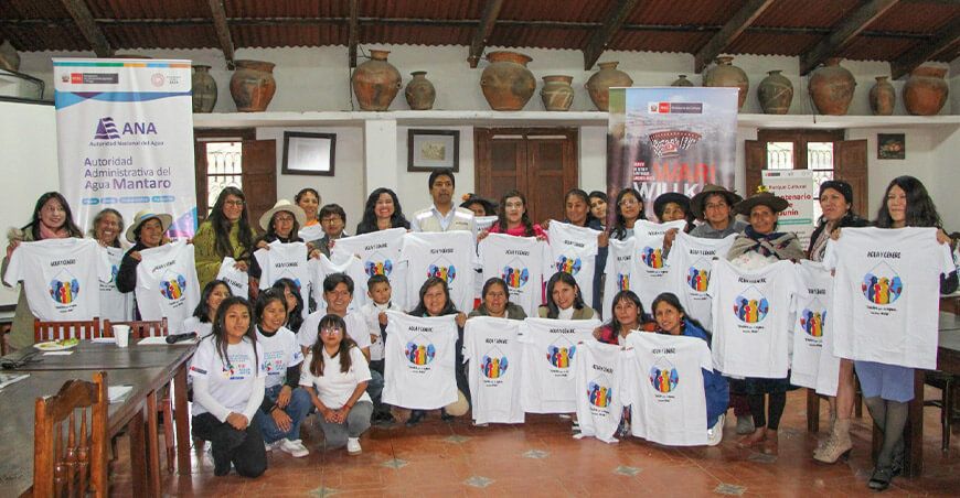 Mujeres altoandinas fortalecen su conocimiento en cultura del agua y emprendimientos rurales Junín ANA Perú