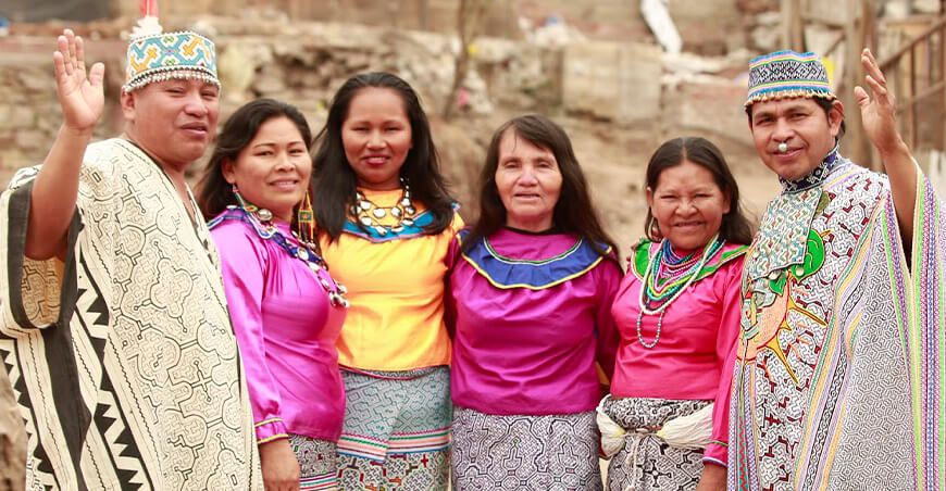 Buscan declarar Patrimonio Cultural Inmaterial de la Nación a la comunidad Shipibo-Konibo de Cantagallo Lima Perú
