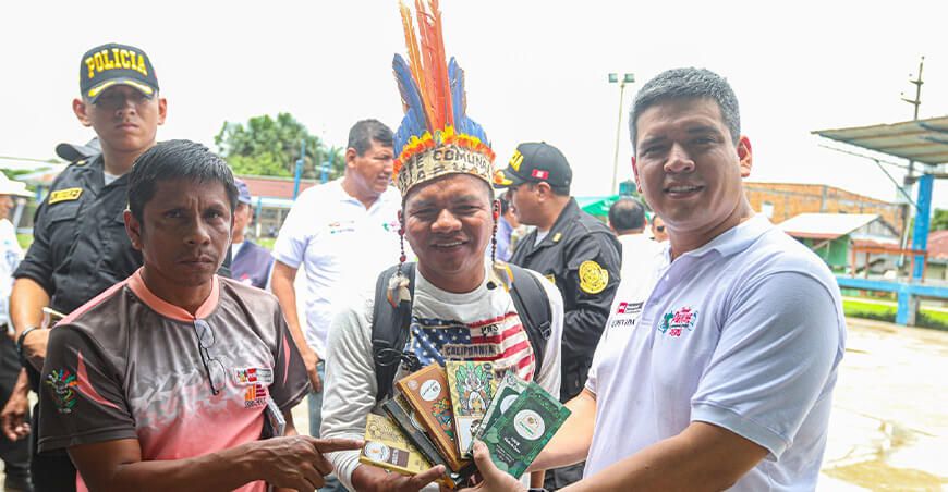 Devida impulsa el desarrollo alternativo en comunidades de la triple frontera Loreto Perú