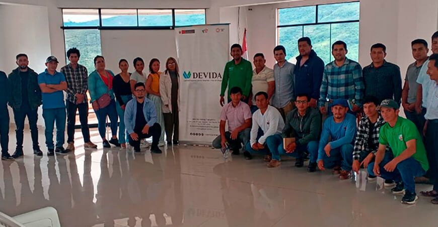 Devida impulsará producción de café por primera vez en la cuenca Utcubamba Amazonas 