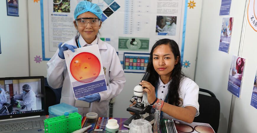 estudiantes se benefician con los Clubes de Ciencia y Tecnología del Concytec Perú
