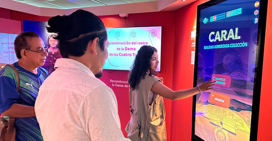 Exposición muestra el importante rol de las mujeres en la Civilización Caral