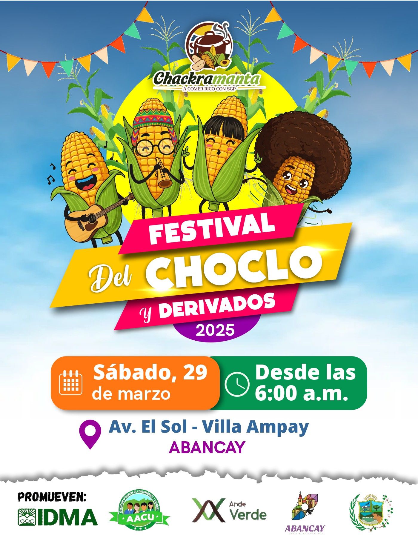 Festival del Choclo y sus Derivados Apurímac Perú