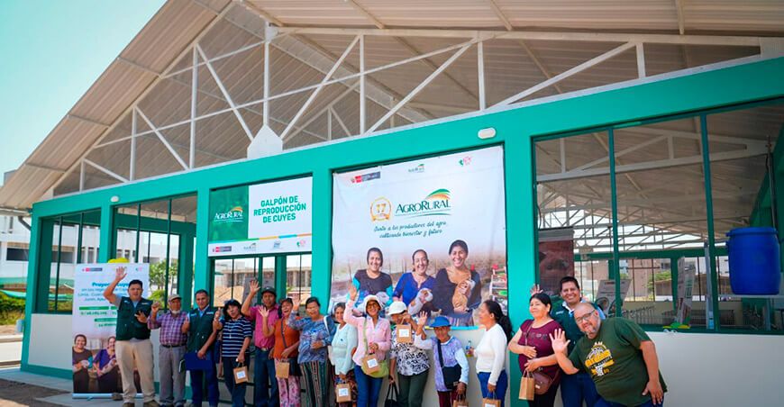 Agro Rural inauguró primer galpón de reproducción genética de cuyes