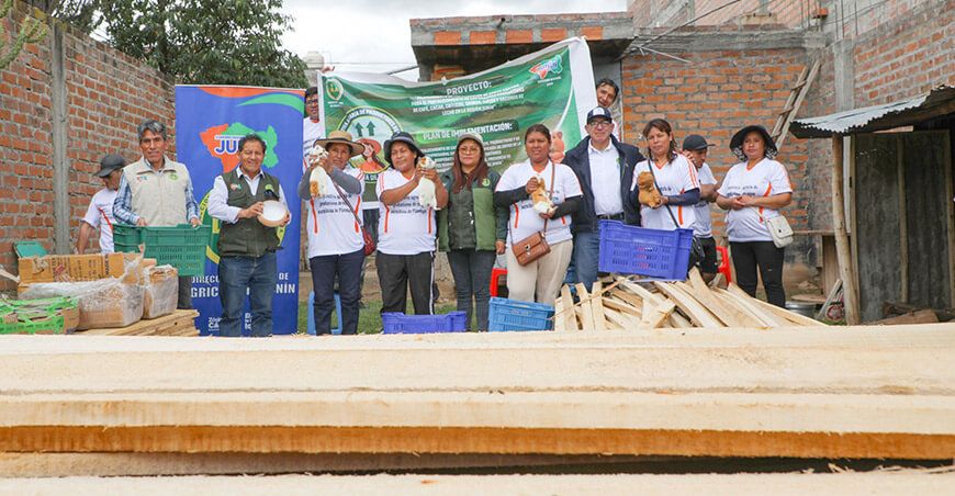 Implementan módulo demostrativo para fortalecer crianza tecnificada de cuyes de la Cooperativa Agraria de Productores de Cuyes Warmikuna en Pilcomayo Junín Perú