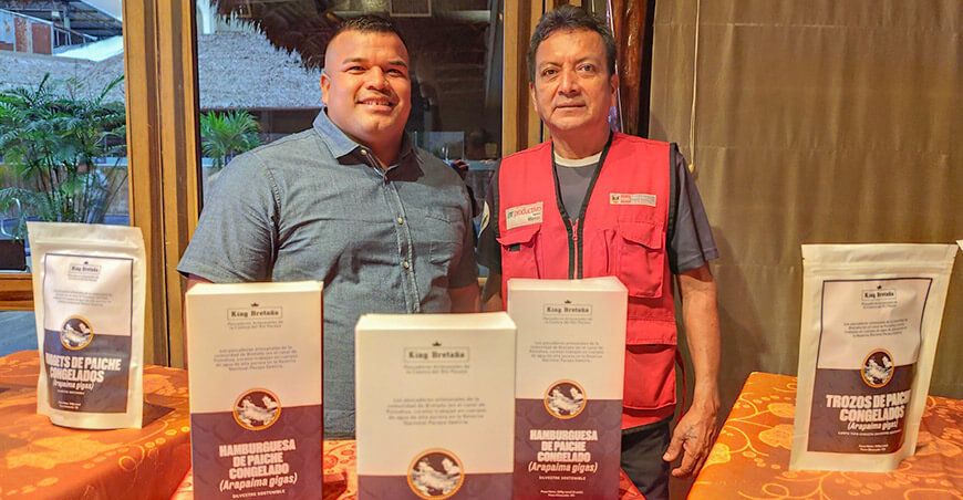 asociación Osppa Arahuana Fish han logrado modernizar la pesca artesanal del paiche silvestre, convirtiéndola en una producción sostenible e innovadora Loreto Perú