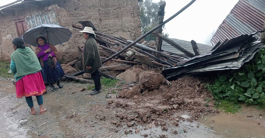 intensas lluvias Ancash Perú