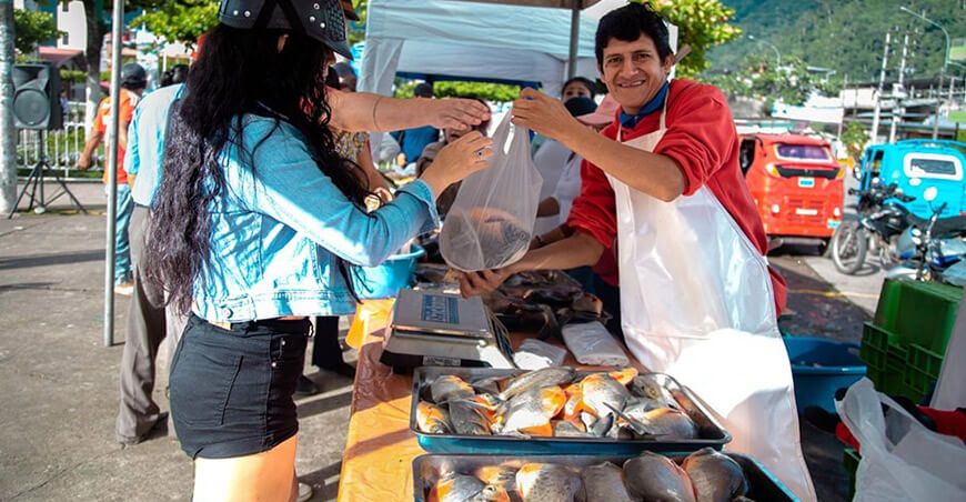 scicultores de Ucayali y Huánuco proyectan venta de 90 TM de pescado en Semana Santa