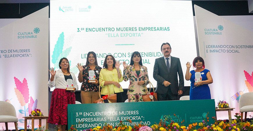 Promperú fortalece la participación de mujeres en las exportaciones, Ella Exporta