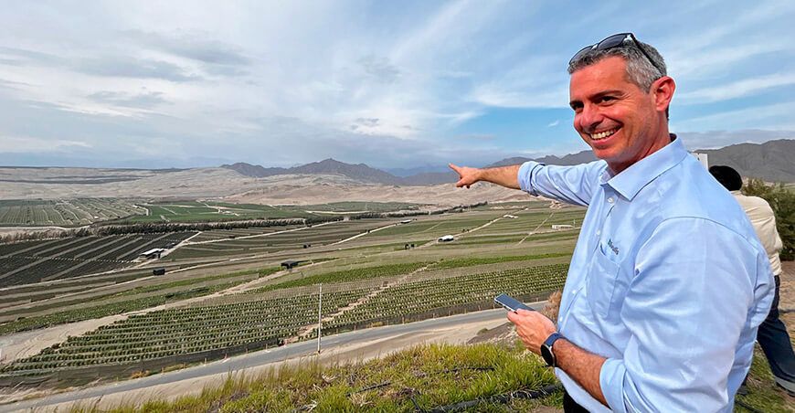 Rivulis permite a los agricultores de todo el mundo acceder a financiamiento para sistemas de microirrigación en el Perú