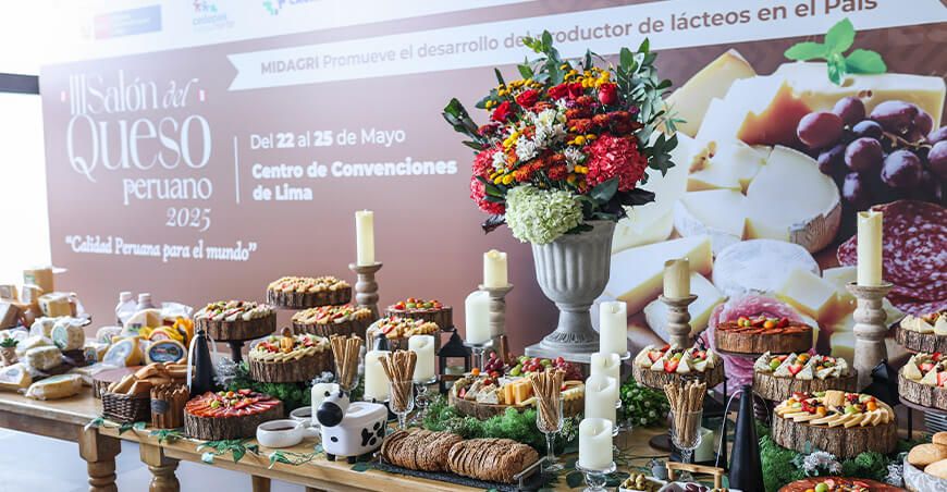 productores lácteos Salón del Queso Peruano