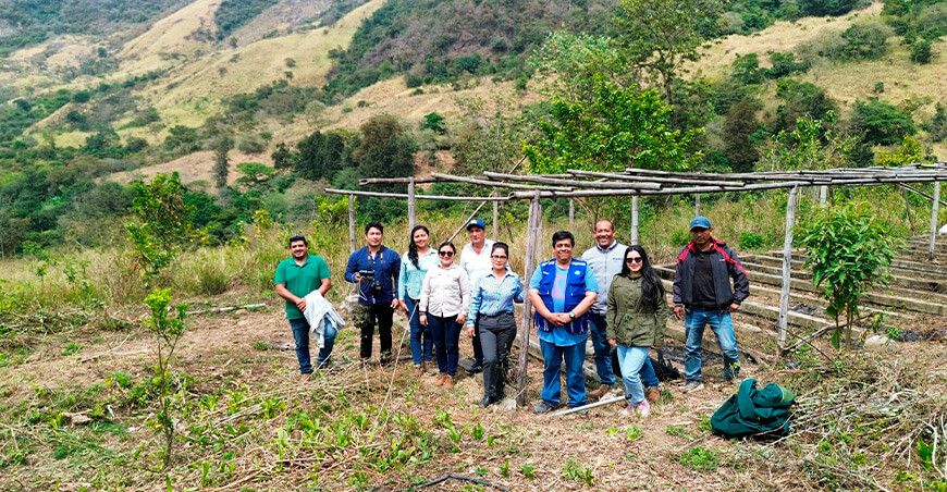 Impulsan reforestación en Huancabamba para garantizar recurso hídrico Piura Perú