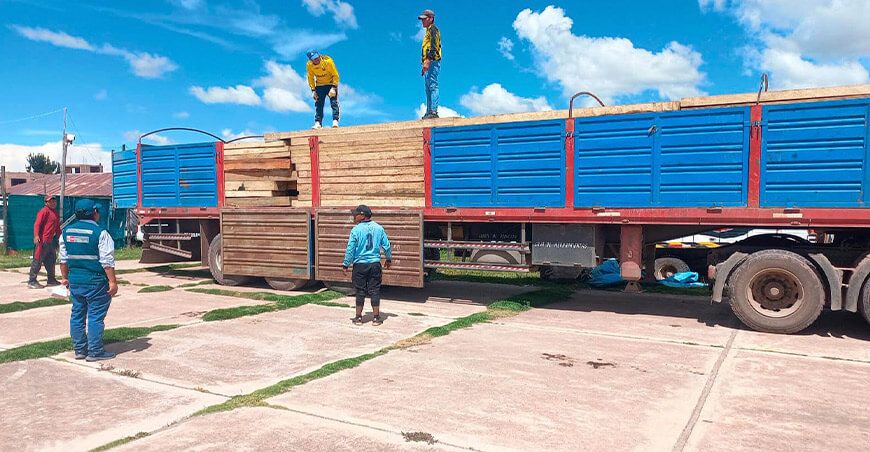Serfor Perú decomisó 4583.44 pies tablares de madera proveniente de Madre de Dios