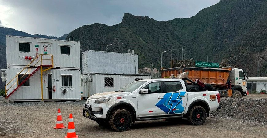 Minera Poderosa anuncia la llegada de la primera camioneta pickup eléctrica al Perú