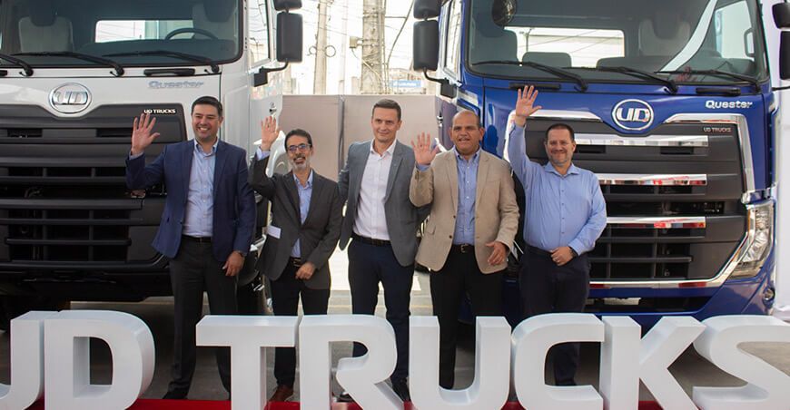 UD Trucks presenta en Perú sus nuevos modelos Quester CWE 350 y GWE 460