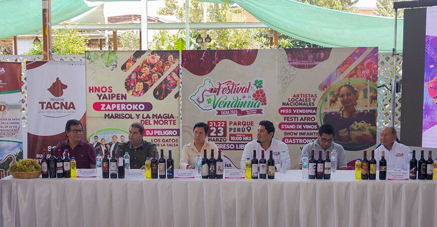Tacna te espera para el Festival de la Vendimia